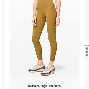 Lululemon leggings align